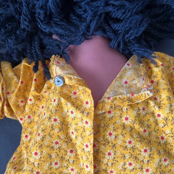 African American Black Raggedy Ann Doll - Picture 2 of 4